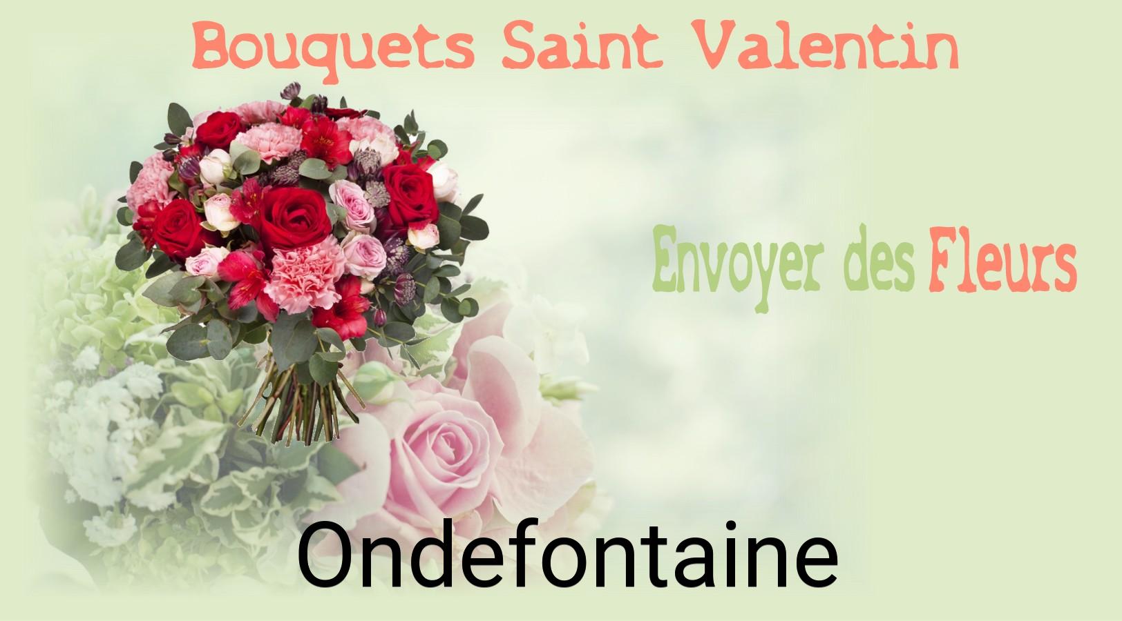 Roses de Saint-Valentin livrées à Ondefontaine